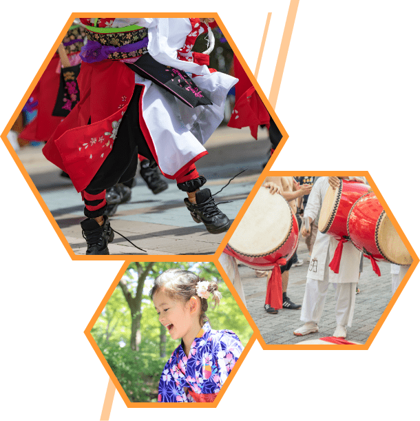 お祭りの開催