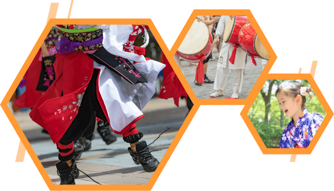 お祭りの開催