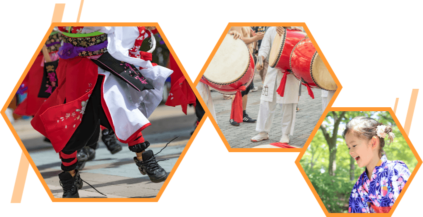 お祭りの開催