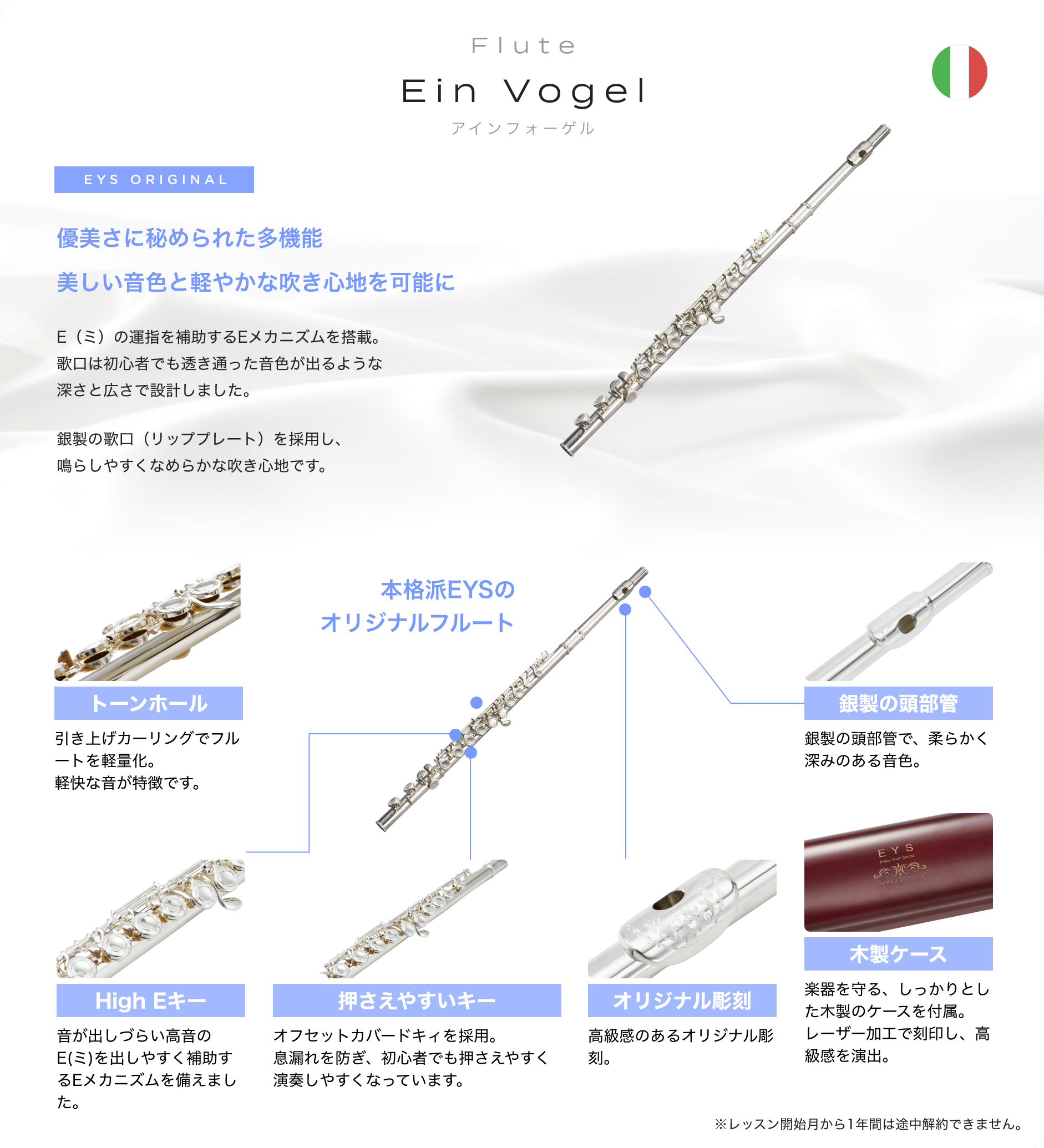定番セール【Iwao/イワオ】Flute IF-301E フルート 限界値下げ‪‪︎‬ 管楽器・吹奏楽器