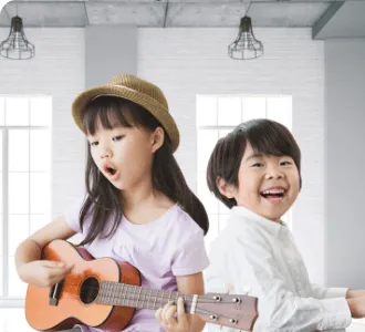 歌とピアノを同時に習ってダブルで上達！パーティーやイベント様々なシーンで活躍できます。