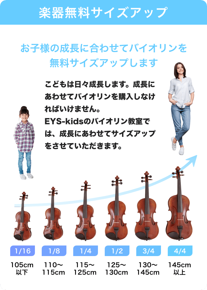 子供のバイオリン教室ならEYS-Kids！まずは無料体験