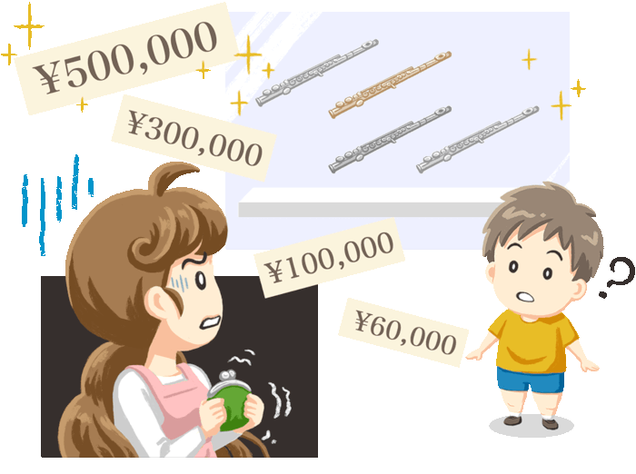 楽器が高い、楽器の選び方がわからない