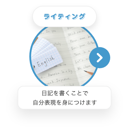 ライティング 日記を書くことで自分表現を身につけます